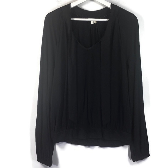 Bundle relist Anthropologie Meadow Rue front tie knit top - Picture 5 of 10